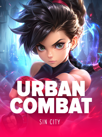 Urban Combat slot key art