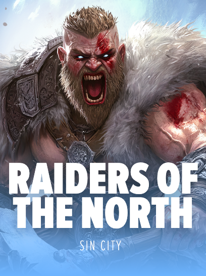 Raiders Of The North slot key art
